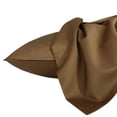 thumbnail image 4 of Kelnaro King Size Cotton Pillowcase 2 Pack 20x36 inches, Envelope Closure Ultra Soft Breathable Pillow Covers, Coffee, 4 of 5
