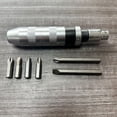 thumbnail image 6 of High Performances Shock Screwdriver Bit Set Advanced Torques Transmission Flathead Bit Slip Resistant Grip Screw Remover, 6 of 8