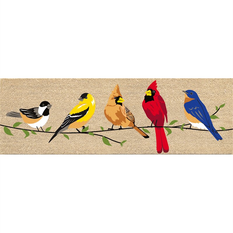 Evergreen Floor Mat Birds on a Branch Kensington Switch Mat, 28.25'' x
