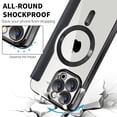 thumbnail image 4 of Ancove Compatible with iPhone 15 Pro Max 6.7" Wallet Case, Magnetic Case with RFID Blocking Credit Card Holder, Personalized Leather Textured Flip Phone Casefor iPhone 15 Pro Max,Blue, 4 of 7