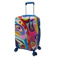 thumbnail image 2 of World Traveler Dejuno Art Hardside 3-Piece Expandable Spinner Luggage Set, 2 of 6