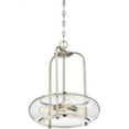 thumbnail image 5 of 3 Light Large Pendant-Brushed Nickel Finish Bailey Street Home 71-Bel-2242942, 5 of 6