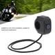 thumbnail image 3 of Interruptor De Manillar De Motocicleta, Interruptor De Botón De Control De Faro De Bocina De Manillar De Plástico Impermeable Universal De 22 Mm Para Montar, 3 of 7