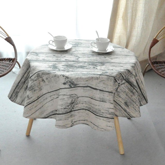 Mantel de Mantel de 140 Cm para Exteriores, Comedor, Fiestas, Jardín, Tela de Picnic para Acampar, Tela para Muebles a Prueba de P 100cm Macarena Mantel redondo