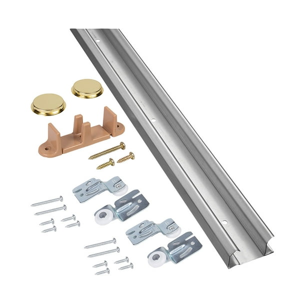 4' Sliding Door Track Kit Up to 60lbs.