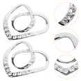 thumbnail image 4 of 2pcs Rhinestone Scarf Buckle Rings Shawl Buckle Fashion Scarf Rings Women Clothing Jewelry, 4 of 8