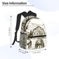 thumbnail image 2 of Fotbe Horses Grazing On Meadow Mochila Ligera Casual para Laptop para Hombres y Mujeres, Mochila Impermeable de Uso Diario, Mochila para Universidad, 2 of 6
