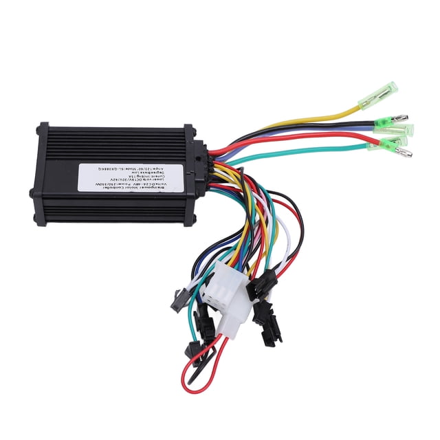 Controlador De Motor De Bicicleta Eléctrica, Controlador Sin Escobillas De Bicicleta Eléctrica Resistente Al Agua De 24 V A 48 V Resistente Al Calor Para Modificación