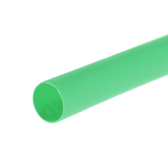 Heat Shrink Tubing 3/16"(5mm) Dia 8.55mm Flat Width 2:1 rate Shrinkable Tube Cable Sleeve 10ft - Green