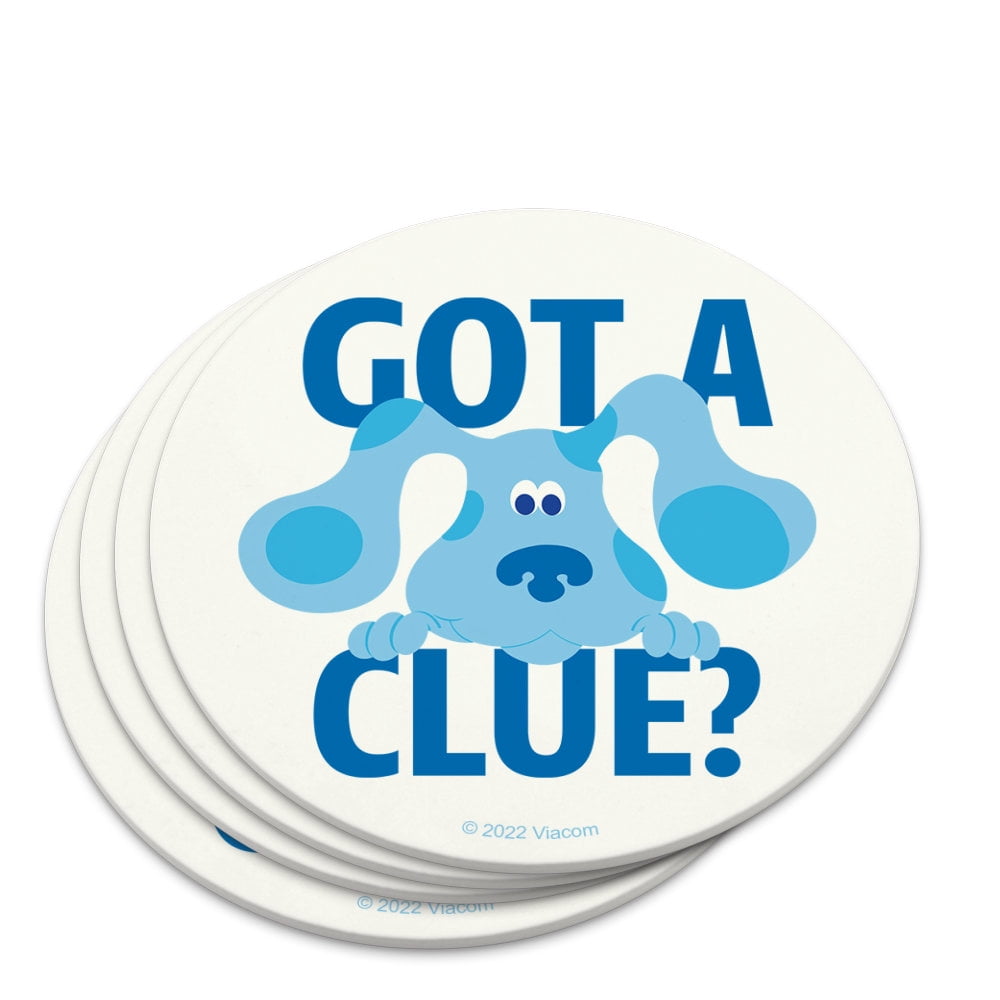 Blue s Clues Got A Clue Novelty Coaster Set Walmart blue-s-clues-got-a-clue-novelty-coaster-set-walmart