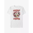 thumbnail image 1 of Disney Mickey Mouse & Minnie Mouse Sweet Sundae White T-Shirt All size S-3XL, 1 of 4