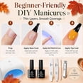 thumbnail image 5 of Beetles Fall Gel Nail Polish Set, Waltz of Leaves 36 Autumn Colors with Base Coat, Glossy, Glitter and Matte Top Coats and Nail Tools, 5 of 7