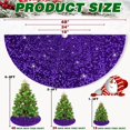 thumbnail image 4 of Christmas Tree Skirt Decorative Holiday Party Festive Home for Xmas Celebrations and Events, 4 of 6
