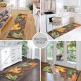 thumbnail image 6 of Yayeee Runner Rug for Bedroom 2'x6' Machine Washable Hallway Non Slip Mat, Colorful Autumn Leaves, 6 of 8