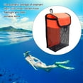 thumbnail image 2 of Langgg Diving Reel Snap Storage Bag Mesh Cloth Safety Pouch Thread Wheel Hook Organization Pocket Swimming Gifts Orange 1Set, 2 of 6