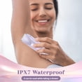 thumbnail image 5 of Recortadora de bikini para mujer, afeitadora de doble cabezal, 2 en 1 con cabezales de cuchillas de cerámica y puerto de carga tipo C, afeitadora eléctrica para vello púbico, axilas, piernas, brazos, 5 of 5