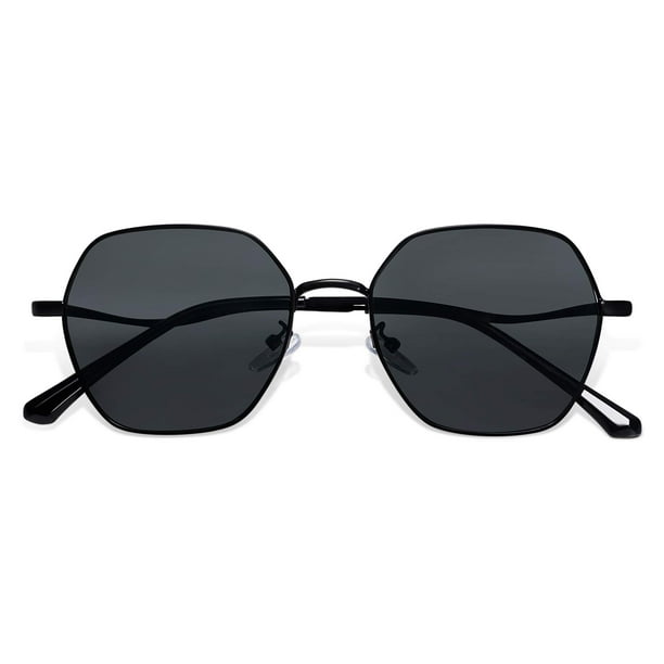 Gafas de Sol SOJOS Retro Hexágono Cuadrado SJ1101 Polarizadas