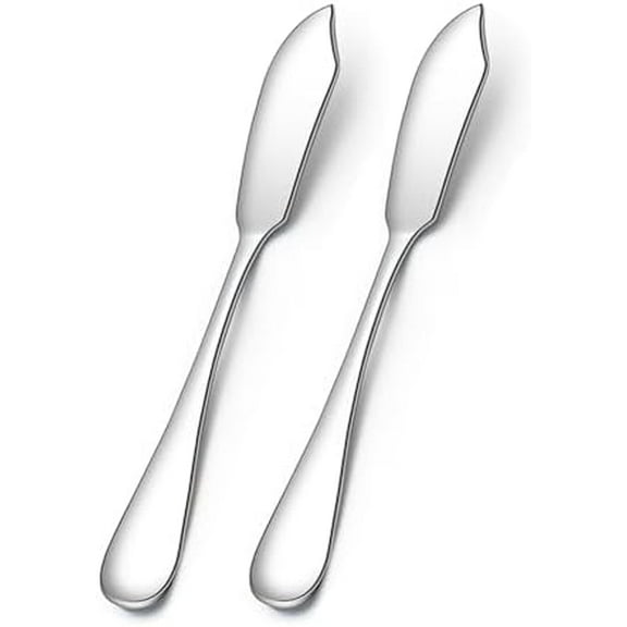 Aoosy Stainless Steel Butter Knives, Cheese Knives, Butter Spreader For Kitchen