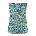 thumbnail image 4 of Womens Tank Tops Plus Size Strapless Sleeveless Printing Bandeau Tank Summer Casual Summer Wear Green XL, 4 of 5