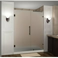 thumbnail image 7 of Aston Sdr985f-65-10 Nautis 65" Wide X 72" High Frameless Hinged Shower Door - Bronze, 7 of 7
