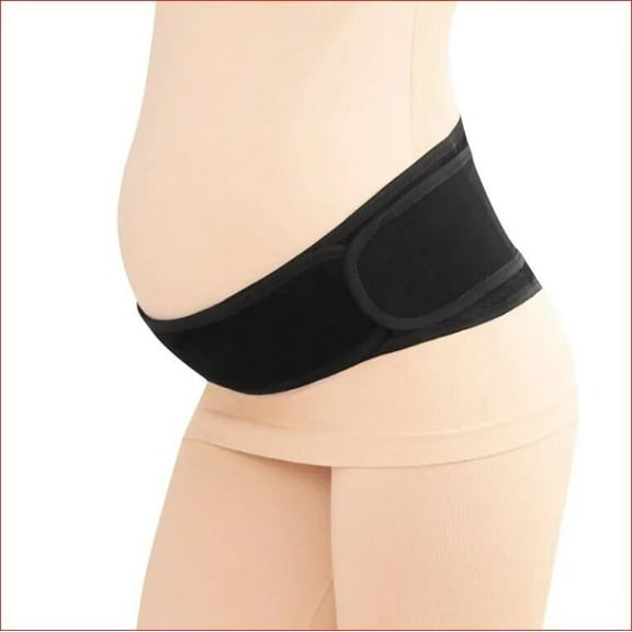 Smart 3 in 1 Pregnancy Support Belt - Compression Belly Bands for Pregnant Women, Maternity Support Belt for Back/Pelvic/Hip Pain, Ultimate Comfort in Pregnancy - Pink
