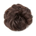 thumbnail image 2 of SEGO Messy Bun Scrunchies Hair Piece Hair Extensions Synthetic Hair Donut Updo Fake Ponytail Extensions For Women Red/Purple/Blue/Pink/Black/Blonde, 2 of 7