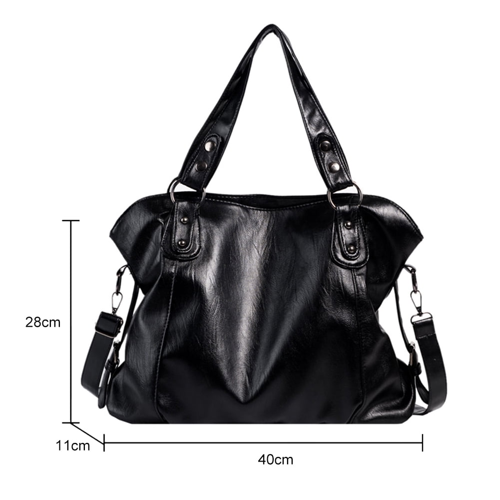 ハンドバッグ SECRET PON-PON Woman Handbag Black LAYA XSMALL BLACK Yucurem Leather Handbag Big Casual Mommy Travel Shopper Tote