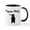 White/Black Inside, variant on CafePress - Improv Ninja Mugs - 11 oz Ceramic Mug - Novelty Coffee Tea Cup