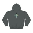 thumbnail image 3 of Dark Blue Cross Hoodie, 3 of 9