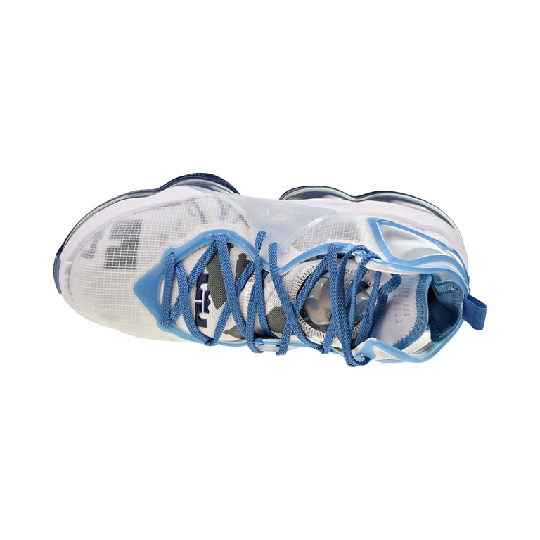LeBron Nike White and Blue Athletic Sneakers Nike LeBron Soldier 12 TB Men 9.5 White UNC Blue Athletic  main image 4