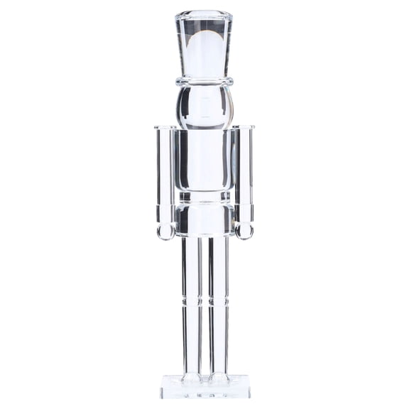 Acrylic Nutcracker Christmas Decoration, Clear, 15", by Holiday Time
