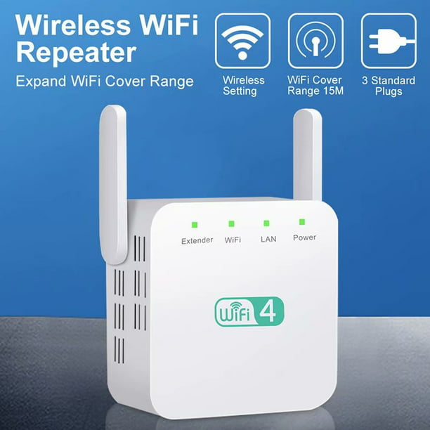 Wireless Wifi Repeater Wifi Extender 300mbps Wi Fi Amplifier Long Range Wifi Signal Booster Ultra Boost Wifi Repeater Access Point White Walmart Com Walmart Com