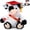 Red, variant on BOSALY 10" Graduation Cow Stuffed Animals with Diploma, Hat & Sash, Bachelor Cow Stuffed Animals for High School & College Graduation Gifts, Commemorative Keepsake for Friends (Red)