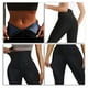 thumbnail image 4 of Sonducket Pantalones de Sauna para niña, mallas flexibles adelgazantes para pérdida de peso, entrenamiento elástico ajustable, ropa moldeadora para Prendas para la parte inferior del cuerpo 2XL Sonducket AP007903-05, 4 of 6
