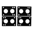 thumbnail image 2 of 4 piezas de almohadillas de choque duraderas de 6 mm para skateboard longboard negro 8 mm Sunnimix Almohadillas de amortiguación para skateboard de 4 piezas, 2 of 4