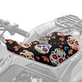 thumbnail image 4 of Uorisanigo ATV Seat Cover Suitable for 2014-2020 Polaris Sportsman 400 500 850 1000, Breathable Sugar Skull Print Motorcycle Seat Cover Car Accessories, 4 of 7