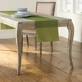thumbnail image 2 of LA Linen Polyester Poplin Table Runner 14 by 108-Inch, Sage Dark, 2 of 2