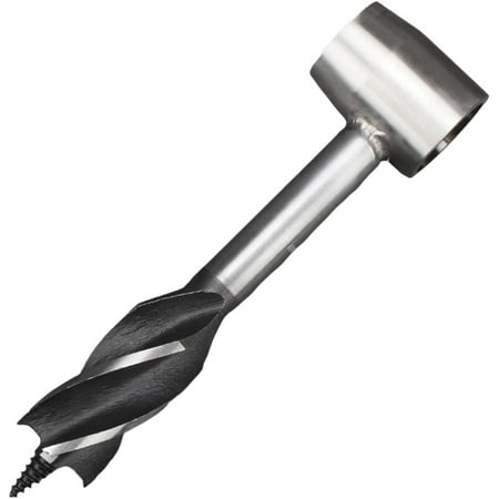 

Wooden Outdoor Survival Drill Bit Punch Tool Multifunctional Scotch Eye Wood Auger Drill Bit for Outdoors and Camping Hand Auger Outdoor Survival Tool