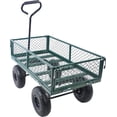 thumbnail image 4 of Garden Dump Cart - Large Capacity, Removable, Sturdy, Green, Outdoor Use, 4 of 7