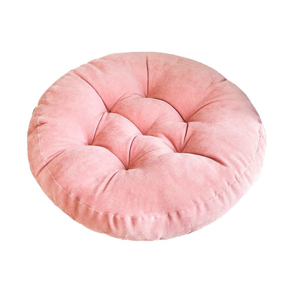 Famure Round Chair Cushion Simple High Resilience Soft Futon Mat for