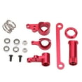 thumbnail image 2 of Ensemble de Direction en Alliage d'Aluminium, Moins de Charge Alliage d'Aluminium Forte Flexibilité Kit de Joint de Direction RC pour LC RACING 1/14 Bleu, Rouge, Couleur, 2 of 8