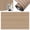 Dark Brown, variant on Peel and Stick PVC Slat Wall Panel, 118" x 15.75" Self Adhesive Faux Oak Wood Grain – 3D Soundproof Wall Panels for Walls & Ceilings