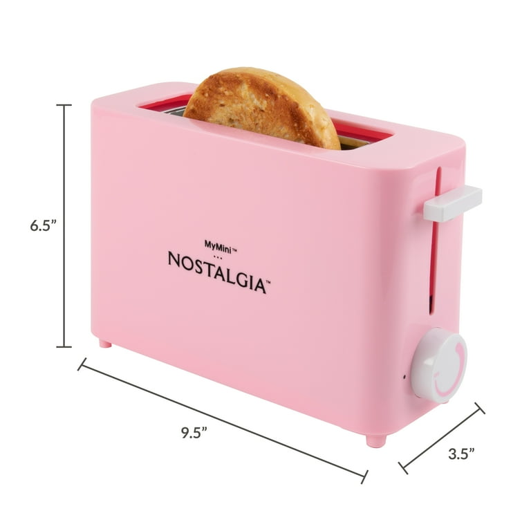 MyMini Single Slice Toaster, Pink - Walmart.com