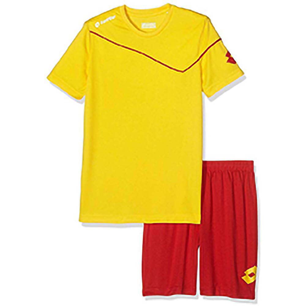 Mens Lotto Youth Sigma Football Training Short Sleeved Full Kits Size 2XSB-2XL 