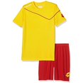 thumbnail image 2 of Lotto - Equipacíon/Conjuto camiseta de manga corta-pantalón de futbol para hombre (Amarillo/ Rojo llama) Lotto UTRW820_P, 2 of 2