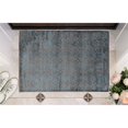 thumbnail image 2 of Linon Platinum Iron Gate Power Loomed Polyester 2'x3' Rug in Blue, 2 of 4