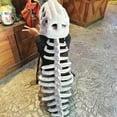thumbnail image 6 of Realistic Dinosaur Skeleton Costume Plush Toys Set, Halloween Fun Skeleton Dinosaur Costume Dress-Up Fossil Jumpsuit,Perfect Holiday Gift - Christmas Gift Birthday Gift, 6 of 7