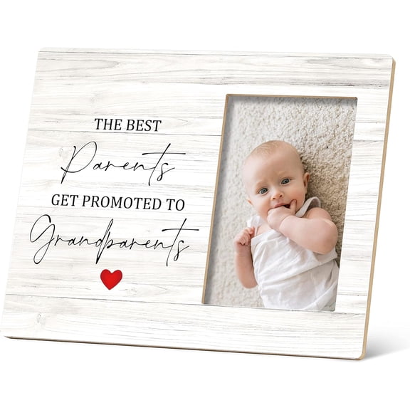 Grandparents Baby Announcement Picture Frame 8x10 for New Grandma
