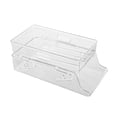 thumbnail image 1 of Refrigerator Drink Organizer Storage Double-layers Modern Fridge Beer Can Beverage Organizer Holder, 1 of 5