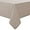 Stone, variant on Hiasan Faux Linen Tablecloth, Soft Polyester Table Cover for Rectangle Table, Spill-proof Wrinkle Resistant Decorative Fabric Farmhouse Table Cloth for Parties, Picnic, Dinner(52x70 inch, Stone)